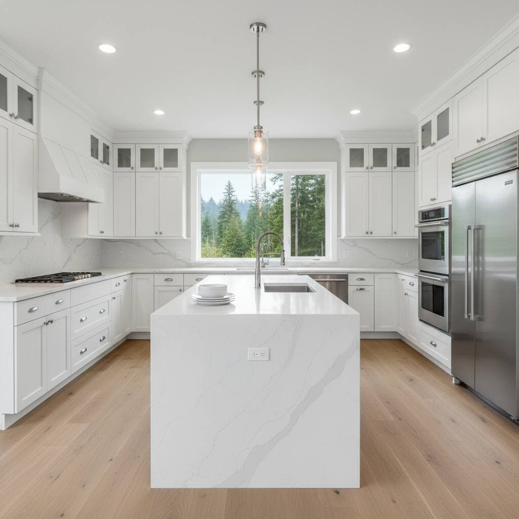 Beautiful kitchen remodel by GVX Remodeling